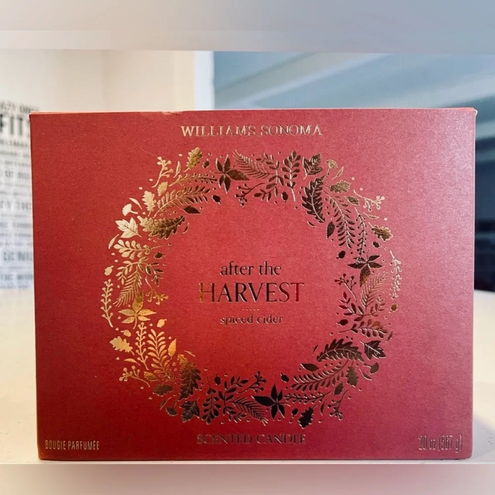 Williams Sonoma After the Harvest 3 Wick Candle